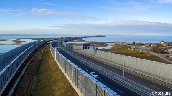 Длина Крымского моста – 18 километров. Фото:most.life/multimedia