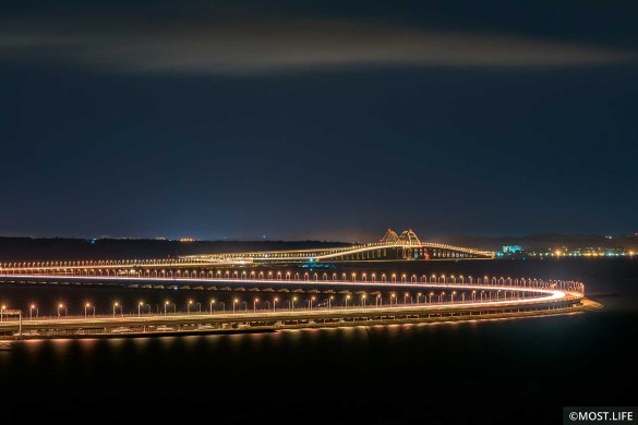 Крымский мост свяжет полуостров с Москвой и Санкт-Петербургом. Фото: most.life
