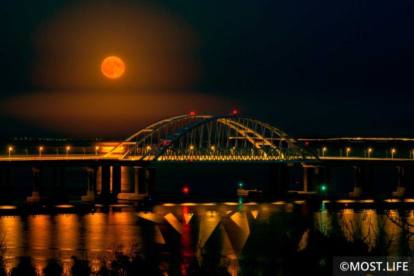 Крымский мост сегодня. Фото: most.life