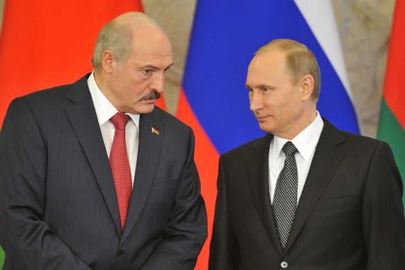 Александр Лукашенко и Владимир Путин. Фото: Komsomolskaya Pravda/Global Look Press/www.globallookpress.com