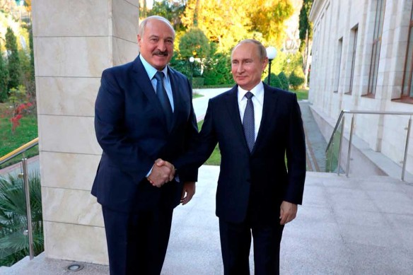 Александр Лукашенко и Владимир Путин. Фото: President of Russia/via Globallookpress.com/www.globallookpress.com