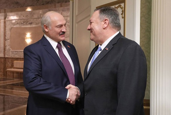 Встреча Александра Лукашенко с Государственным секретарем США Майклом Помпео. Фото: president.gov.by