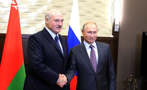 Александр Лукашенко и Владимир Путин. Фото: Kremlin Pool/Global Look Press/www.globallookpress.com