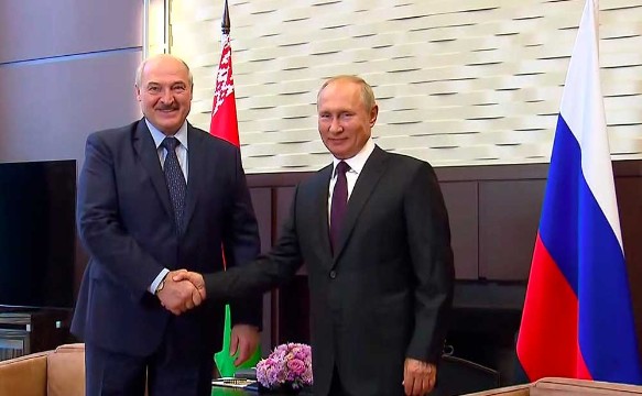 Александр Лукашенко и Владимир Путин. Фото: Kremlin Pool/via Globallookpress.com/www.globallookpress.com