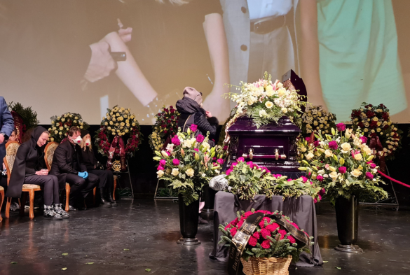 Церемония прощания с Борисом Грачевским. Фото: Дни.ру