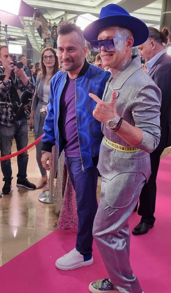 Митя Фомин и Ираклий Пирцхалва. Фото: Дни.ру/ Феликс Грозданов