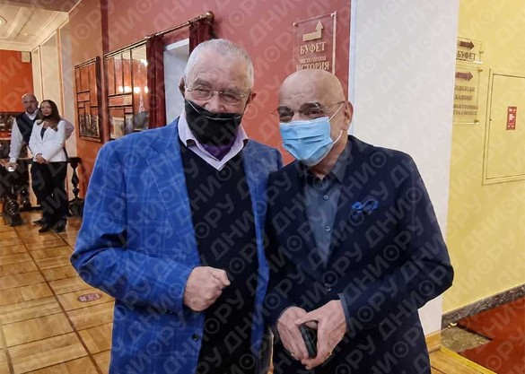 Александр Журбин и Константин Райкин. Фото: Дни.ру