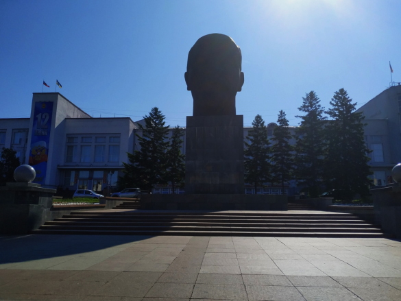 Памятник Ленину в Улан-Удэ. Фото: Екатерина Ежова