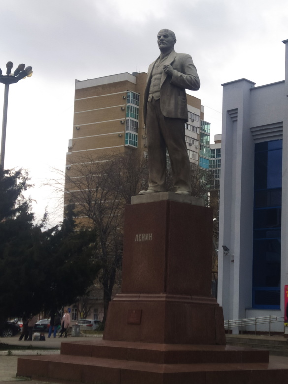 Памятник Ленину в Краснодаре. Фото: Екатерина Ежова