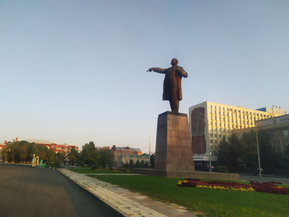 Памятник Ленину в Саратове. Фото: Екатерина Ежова