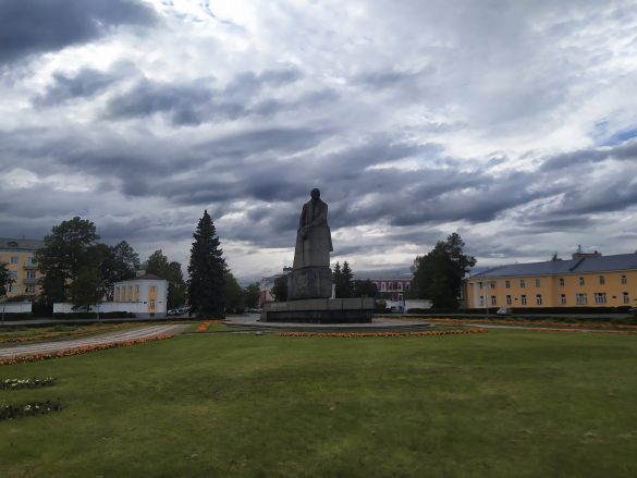 Памятник Ленину в Петрозаводске. Фото: Екатерина Ежова