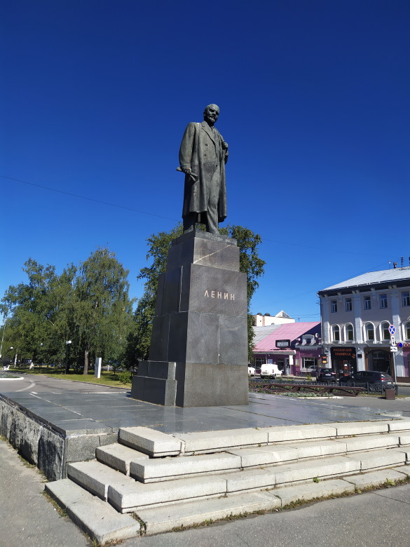 Памятник Ленину в Вологде. Фото: Екатерина Ежова