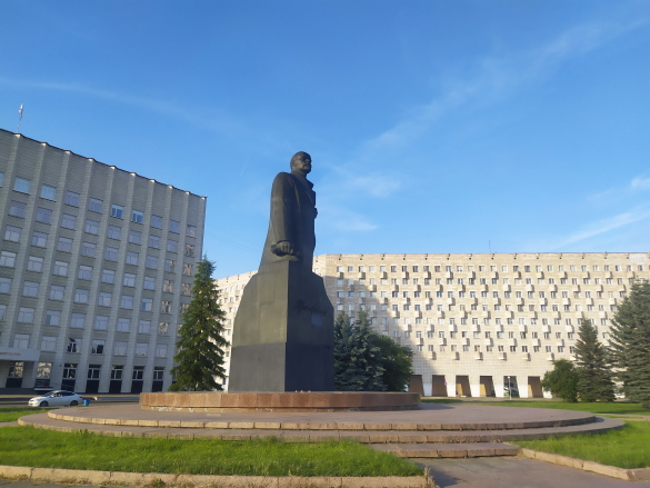Памятник Ленину в Архангельске. Фото: Екатерина Ежова