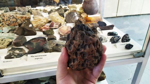 Каменный метеорит. Фото: Екатерина Ежова