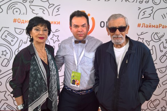 С корреспондентом "Дни.ру и Нани Брегвадзе. Фото: Феликс Грозданов / Дни.ру