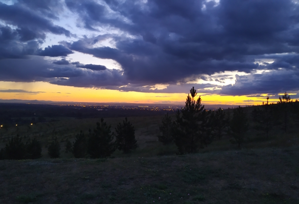 Закат на горе Любви. Фото: Екатерина Ежова