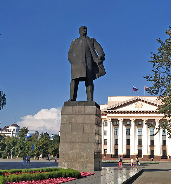 Ленин в Тюмени. Фото: Екатерина Ежова
