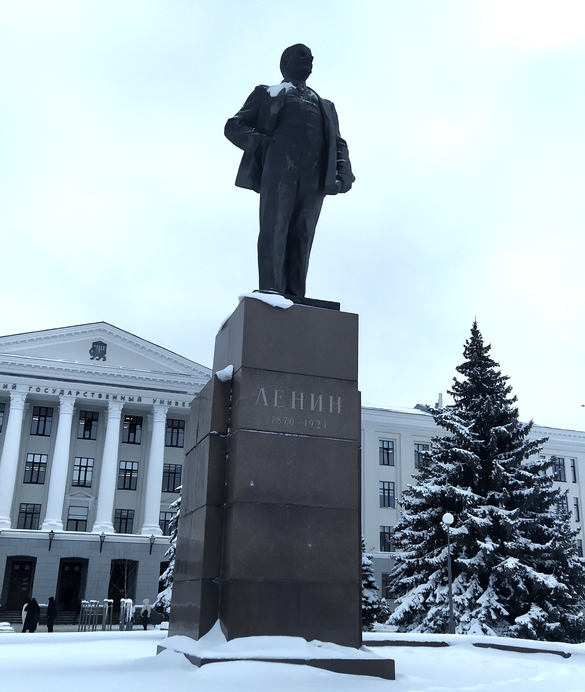 Ленин в Пскове. Фото: Екатерина Ежова