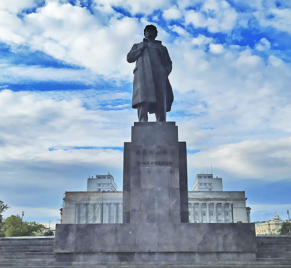 Ленин в Красноярске. Фото: Екатерина Ежова