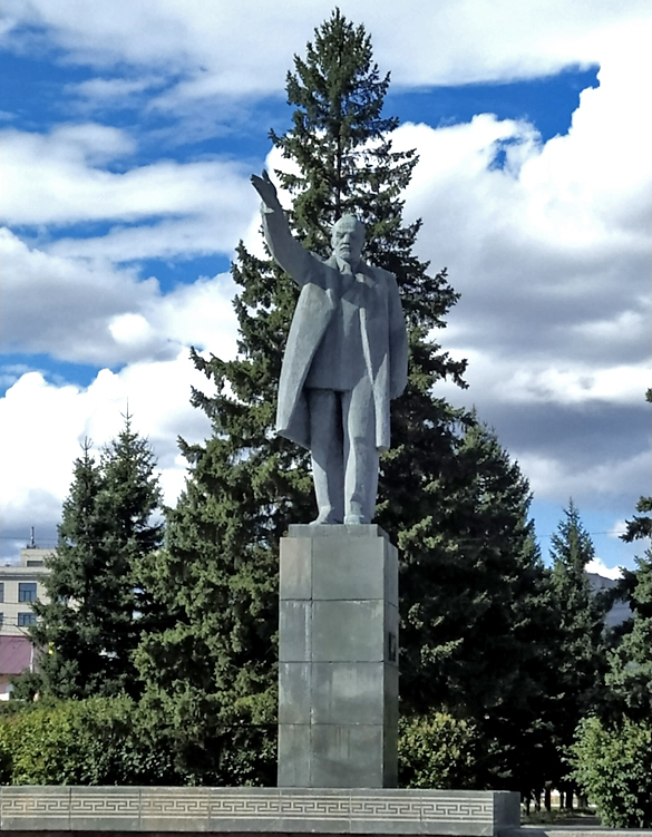 Ленин в Кызыле. Фото: Екатерина Ежова