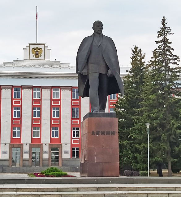 Ленин в Барнауле. Фото: Екатерина Ежова