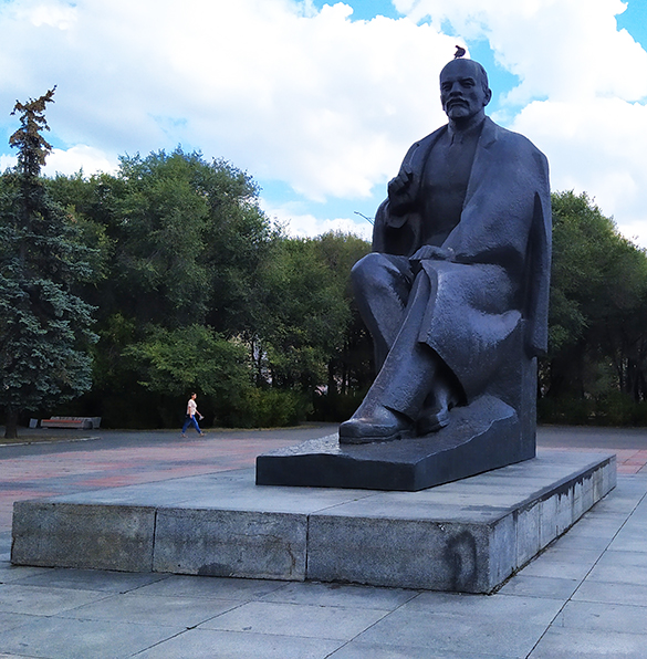 Ленин в Абакане. Фото: Екатерина Ежова