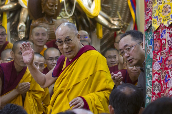 Далай-лама XIV. Фото: Shailesh Bhatnagar/ZUMAPRESS.com/www.globallookpress.com