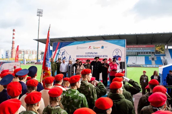  Военно-патриотическая игра "Наследники победы" в Подольске.  Фото: Грищенкова Кристина