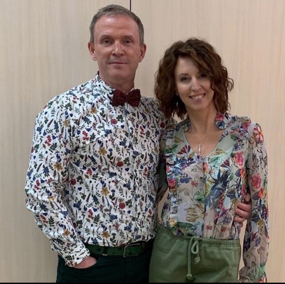 Виктор Рыбин и Наталья Сенчукова. Фото: Соцсети/@nsenchukova_official