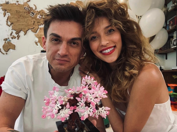 Регина Тодоренко и Влад Топалов. Фото: соцсети