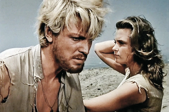 Олег Стриженов. Кадр из фильма "Сорок первый" (1956) 