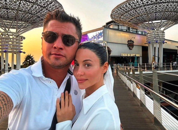 Павел Прилучный и Зепюр Брутян. Фото: соцсети