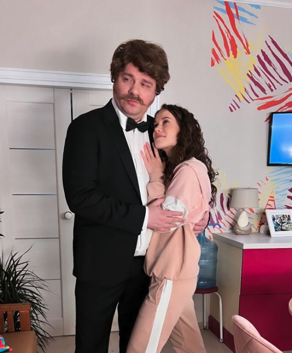 Гарик Харламов и Екатерина Ковальчук. Фото: соцсети