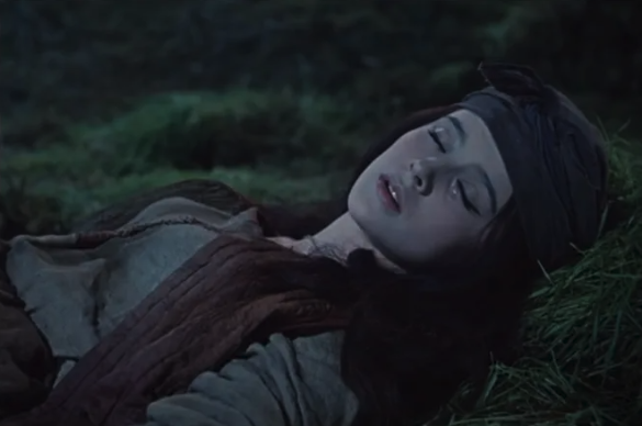 Кадр из советского фильма "Вий" (1967)