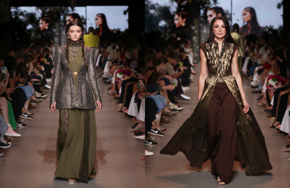 Показ бренда Hatsibana. Фото: пресс-служба Московской недели моды