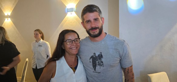 Луселия и ее сын Педро на кинофестивале в Сочи. Фото: Дни.ру