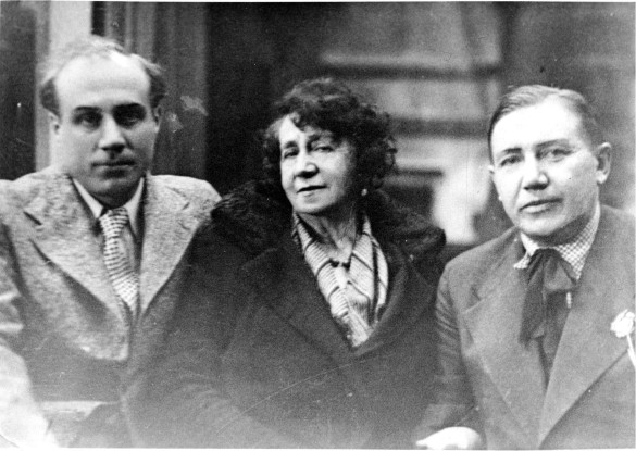 Народные артисты СССР: И.С.Козловский, А.В.Нежданова, И.С. Голованов