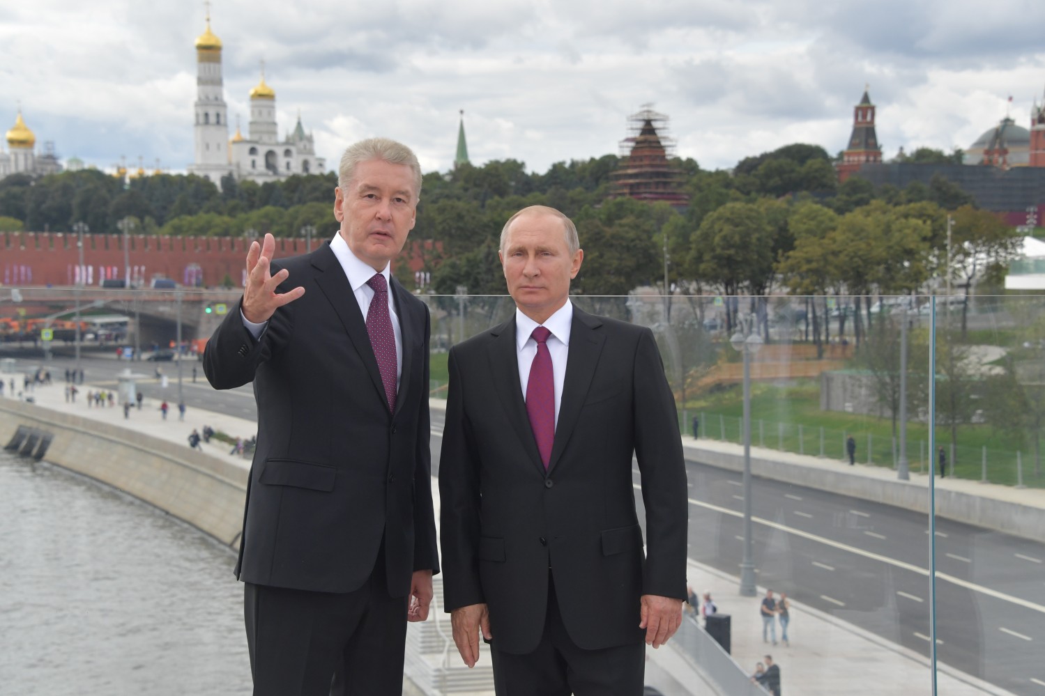 Сергей Собянин и Владимир Путин. Фото: GLOBAL LOOK press/Komsomolskaya Pravda