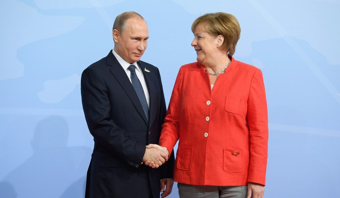 Раненая Меркель поплатилась за нападки на Путина 