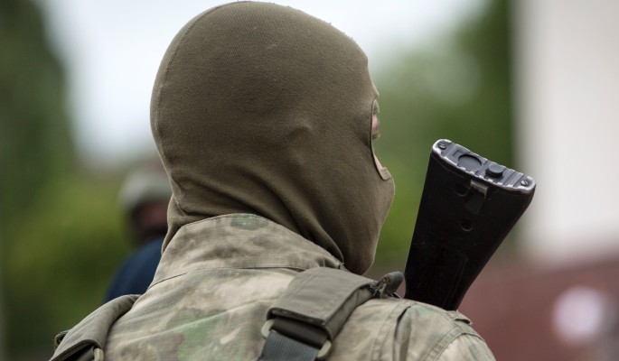Место ликвидации террористов в Ставрополе попало на видео