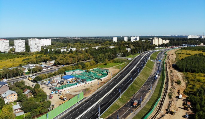 Собянин: реконструкция Калужского шоссе завершена