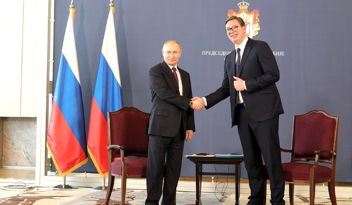 Символ верности: Путин получил необычный подарок в Сербии