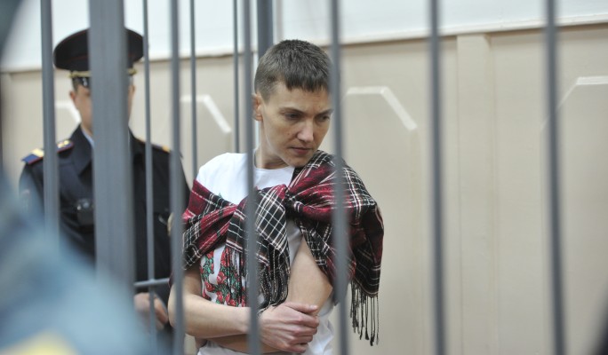 Арестованную Савченко благословили на борьбу с Порошенко