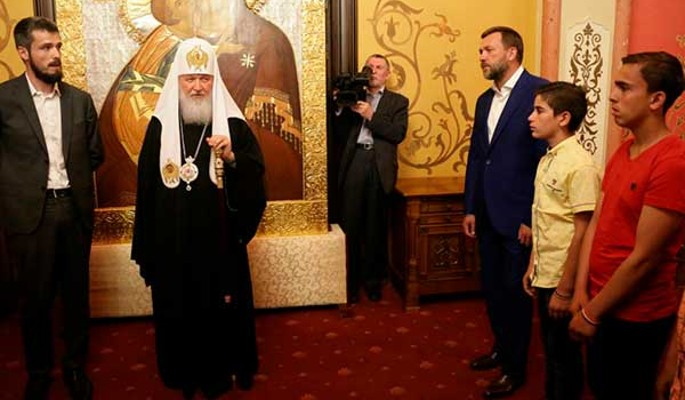 Патриарх Кирилл поддержал идею бесплатного входа в музей Херсонеса