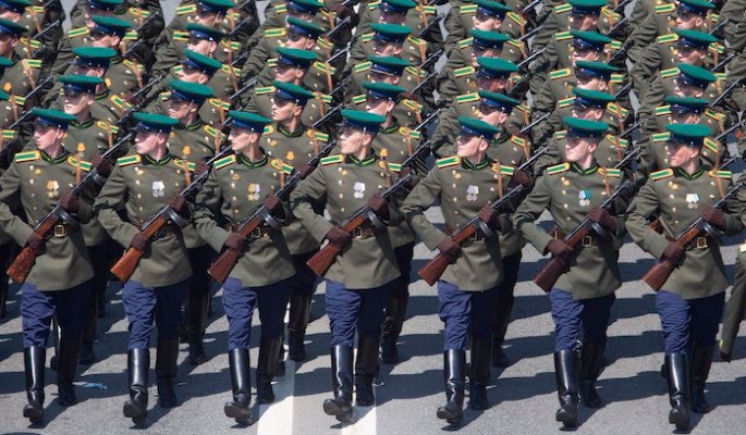 Ветераны на параде Победы спровоцировали скандал