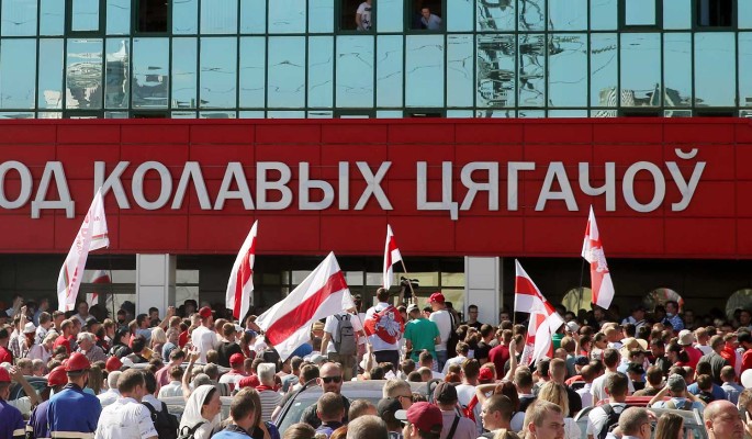 "Уходи!": прибывшего к забастовщикам Лукашенко погнали восвояси