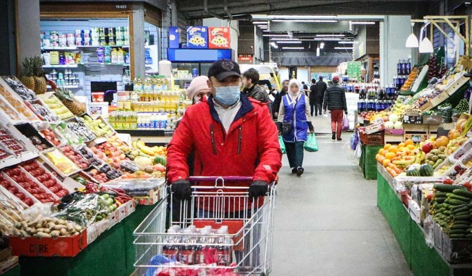 В России повысились цены на продукты