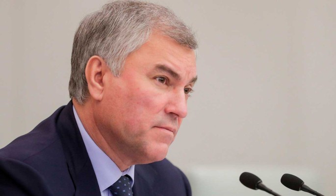 Володин поддержал предложение Золотова об ужесточении оборота оружия