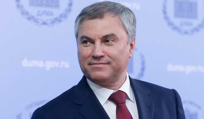 Володин поздравил Симоняна с избранием на должность спикера парламента Армении