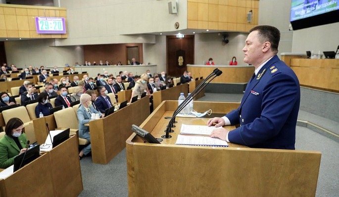 Краснов рассказал депутатам Госдумы о правозащитной работе прокуратуры